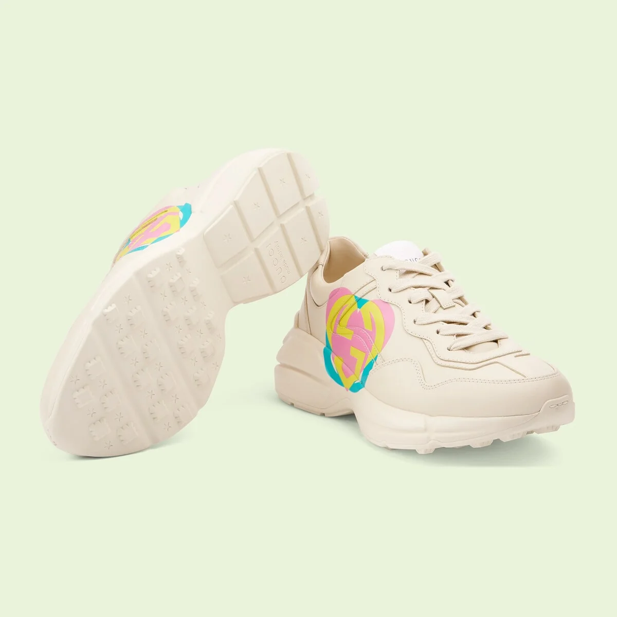 Women’s Rhyton heart sneaker view 5