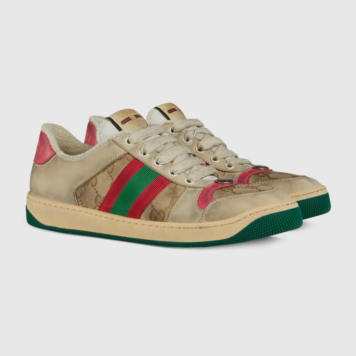 Women’s Screener leather sneaker view 3