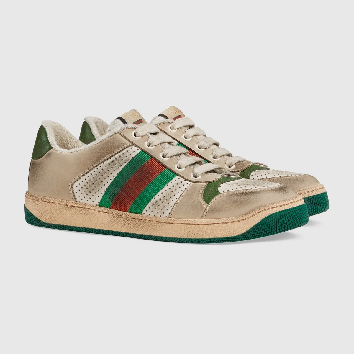 Women’s Screener leather sneaker view 3