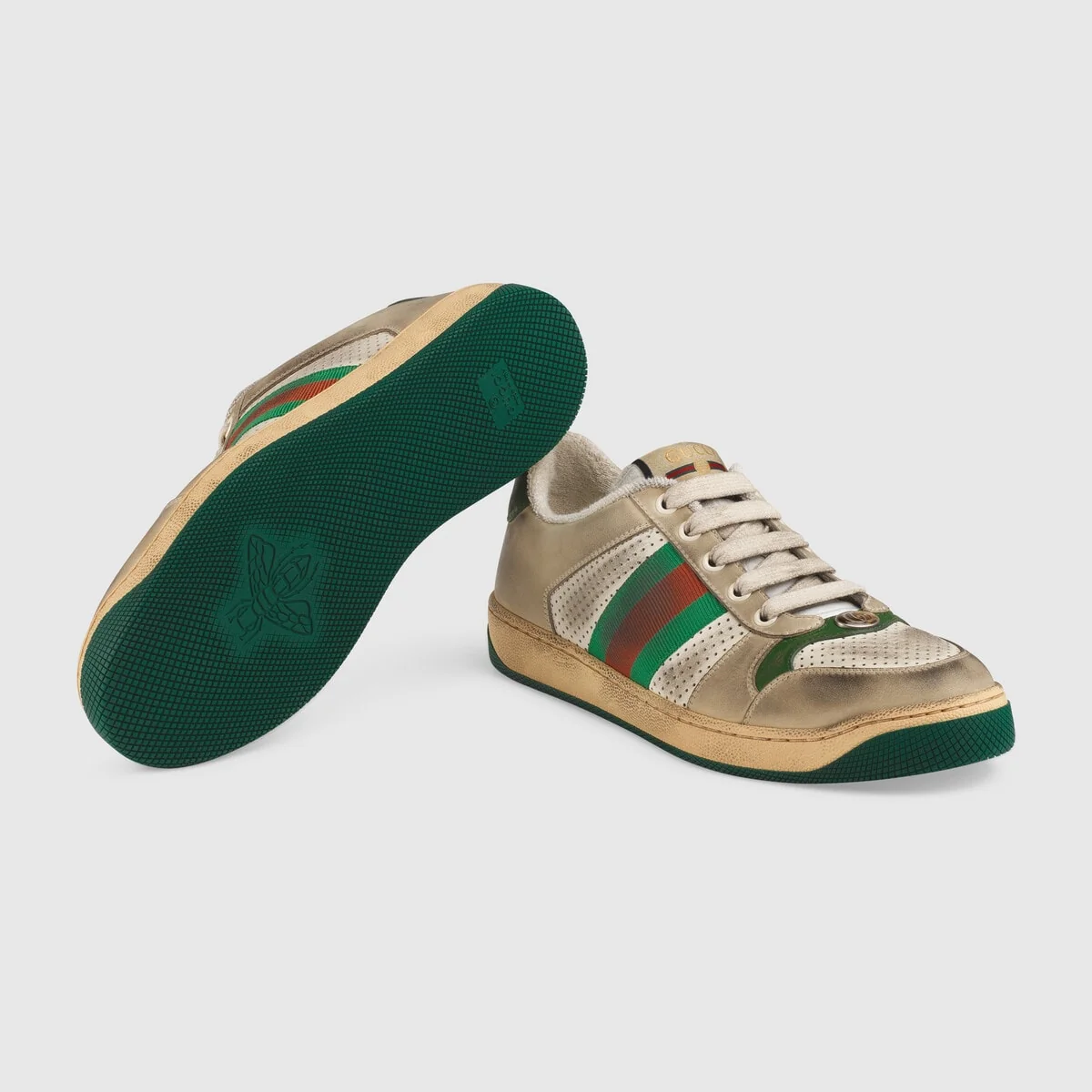 Women’s Screener leather sneaker view 6