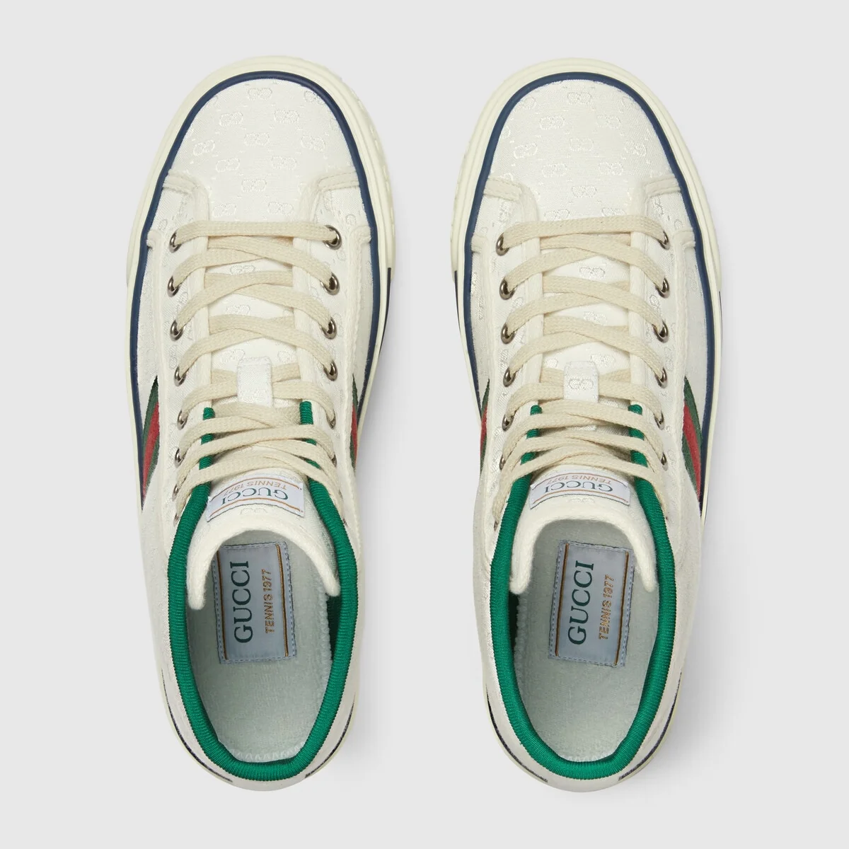 Women’s Gucci Tennis 1977 high top sneaker view 3