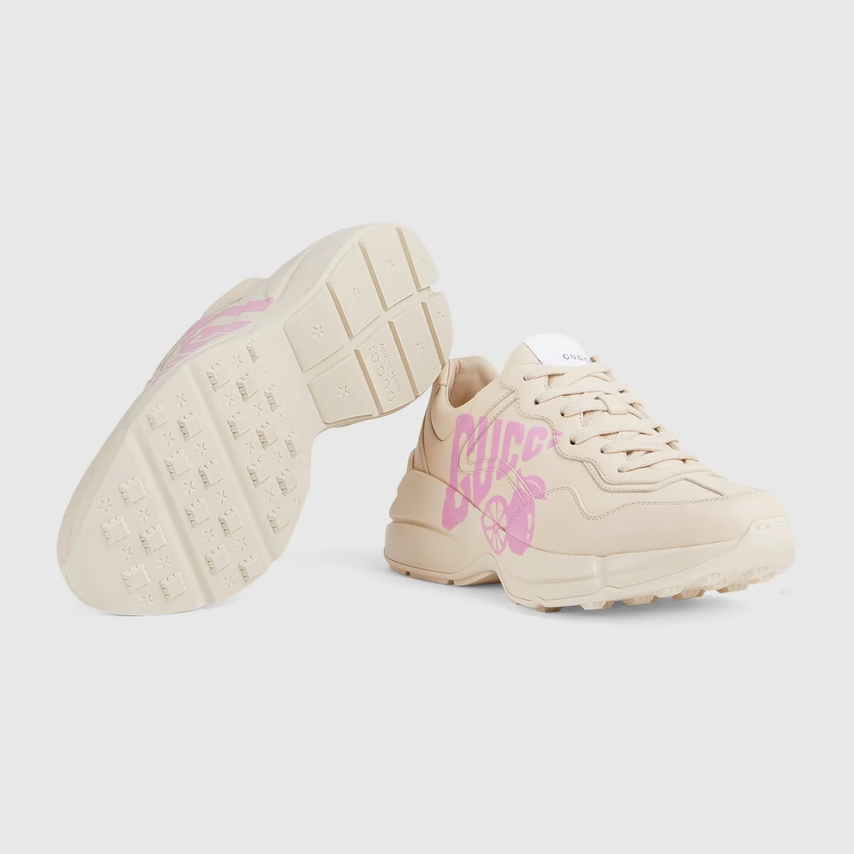 Women’s Rhyton ‘Lemon Gucci’ sneaker