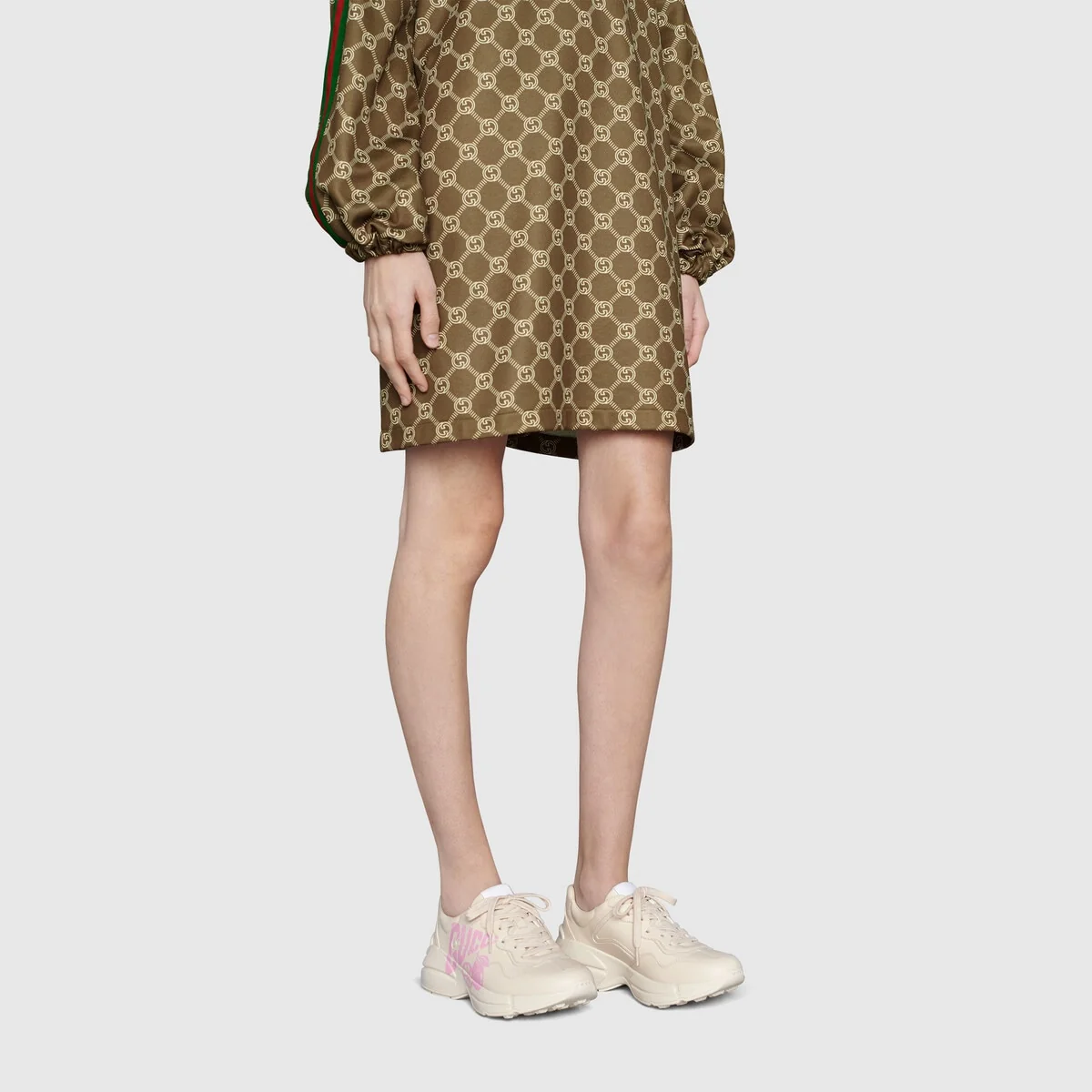 Women’s Rhyton ‘Lemon Gucci’ sneaker view 7