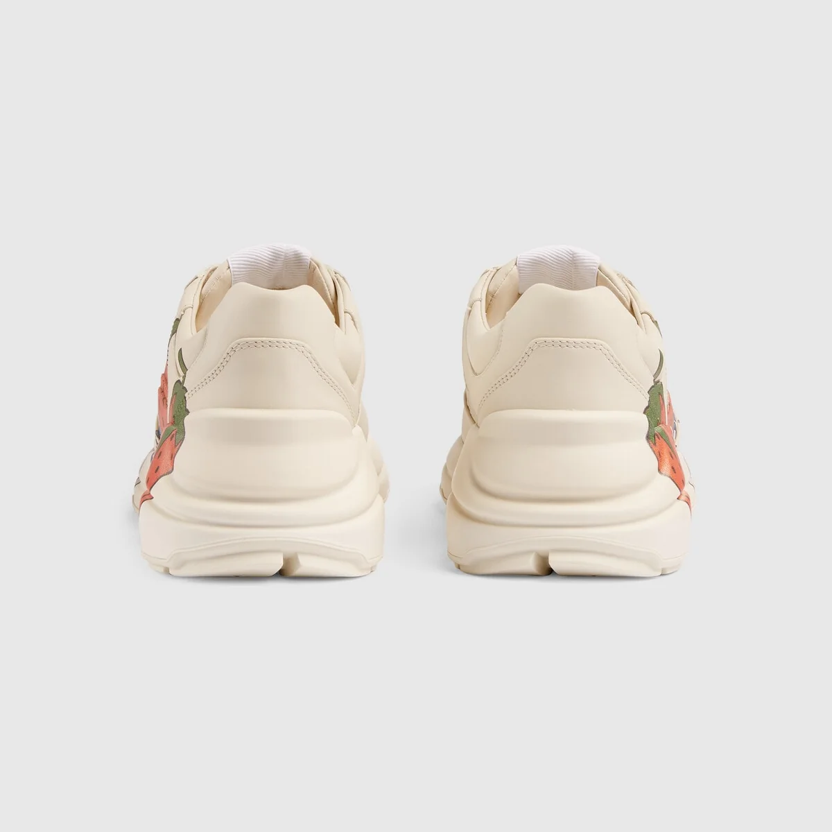 Women’s Rhyton sneaker with Gucci Strawberry view 5