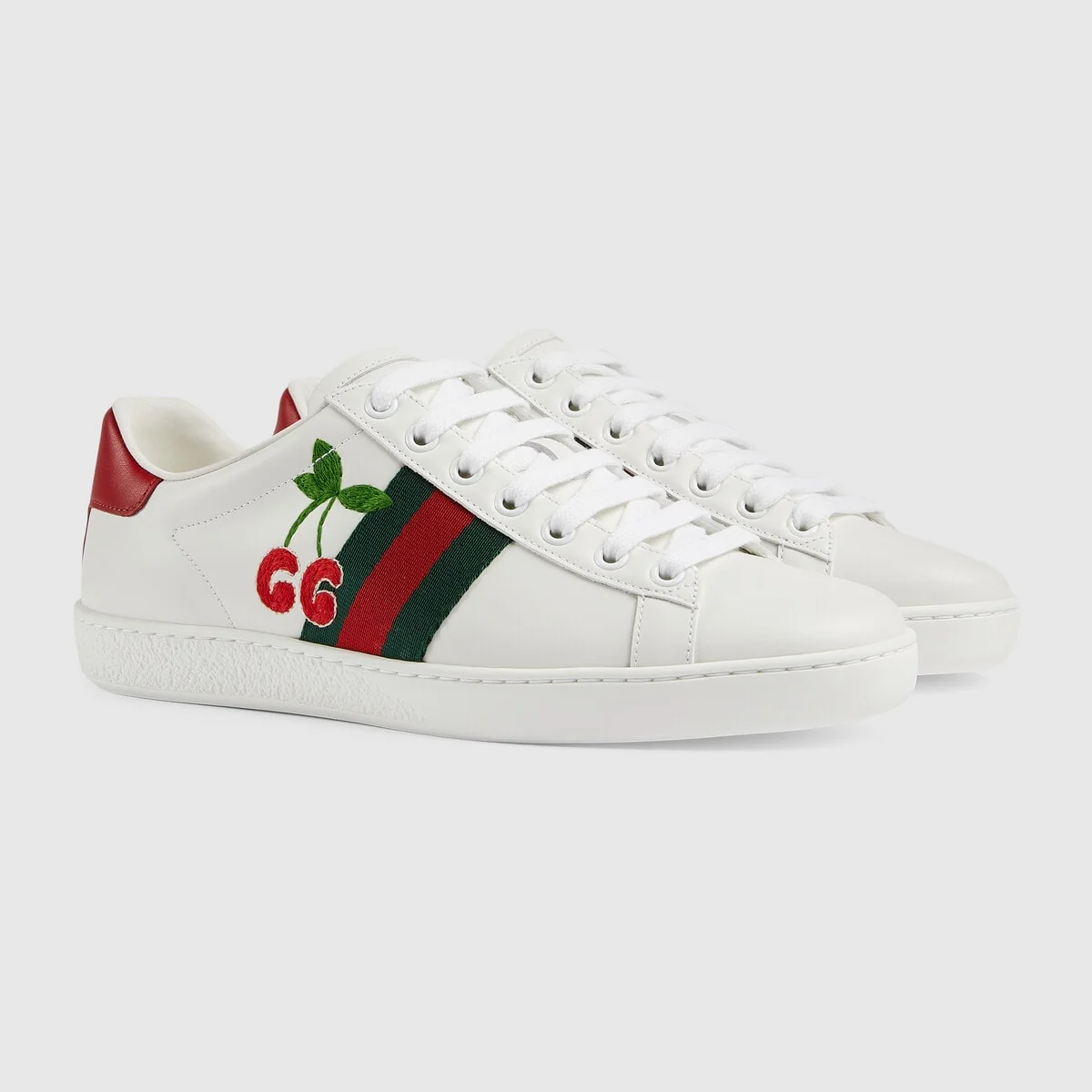 Women’s Ace sneaker with cherry view 3