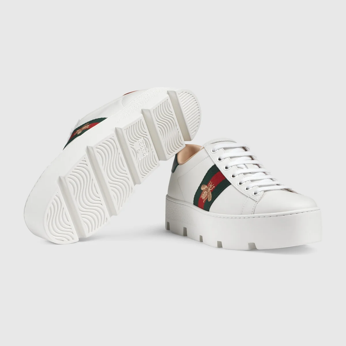 Women’s Ace embroidered platform sneaker