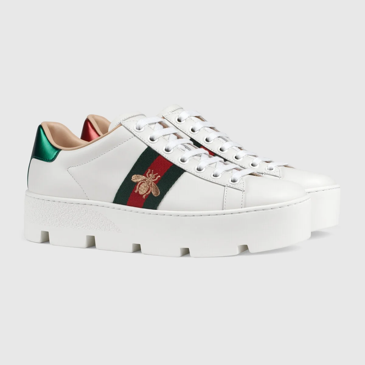 Women’s Ace embroidered platform sneaker view 3