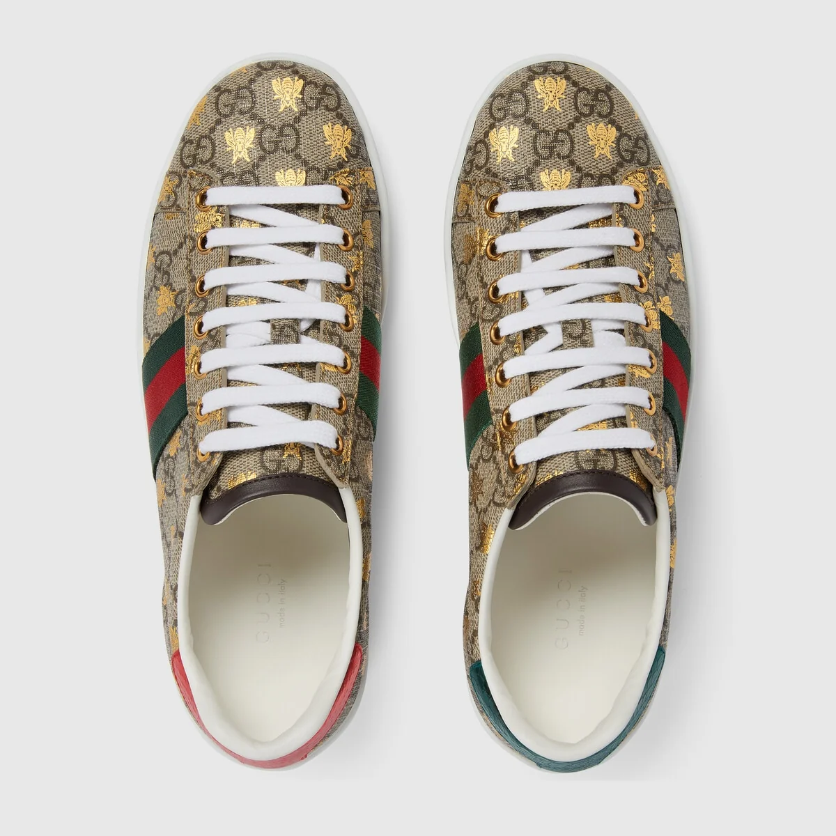 Women’s Ace GG Supreme sneaker with bees view 3