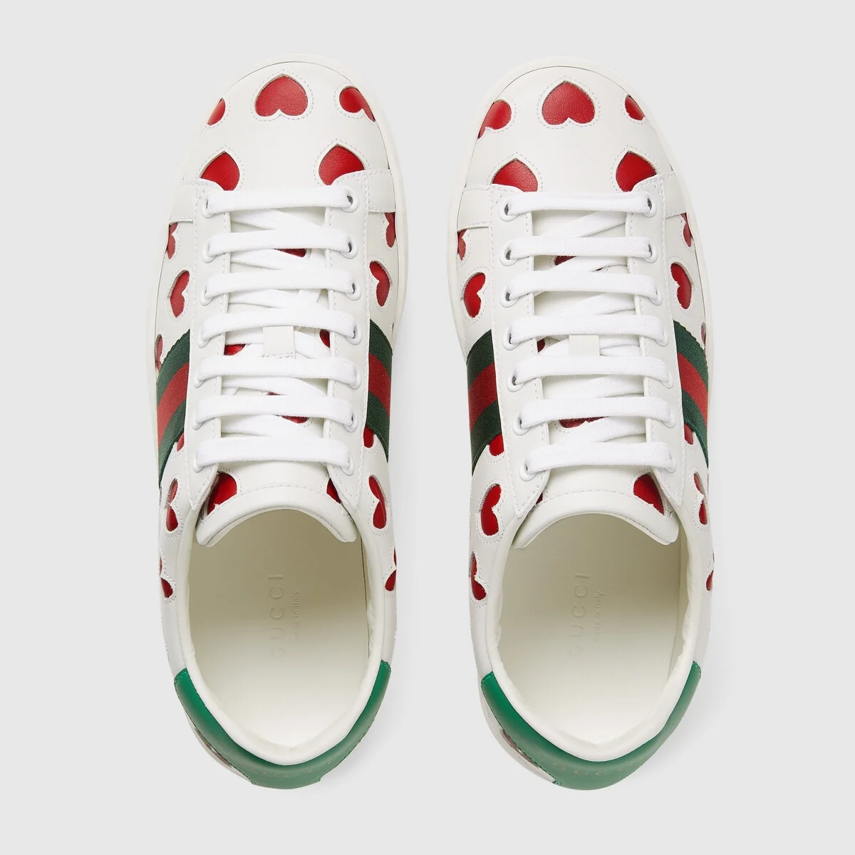 Women’s Ace sneaker with hearts view 4