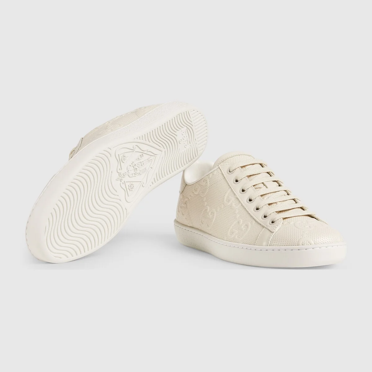 Women’s GG embossed Ace sneaker