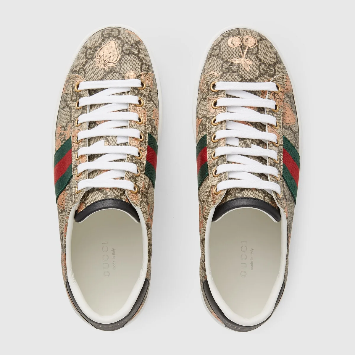 Women’s berry print Ace sneaker view 4
