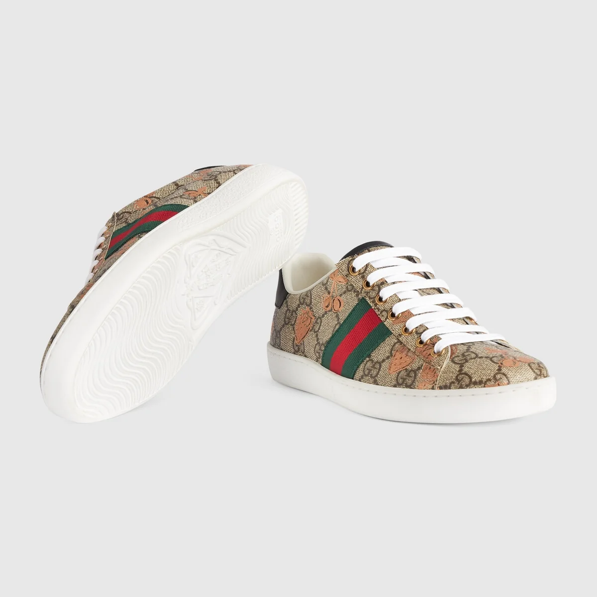 Women’s berry print Ace sneaker view 6