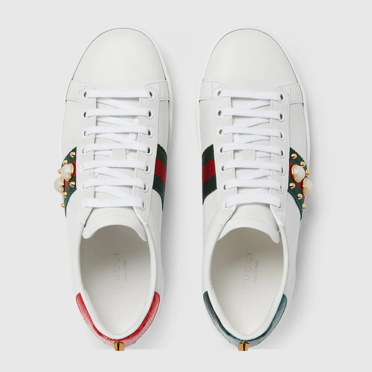 Women’s Ace studded leather sneaker view 4