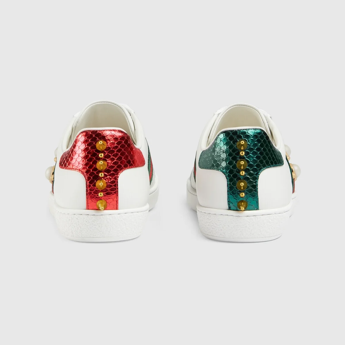 Women’s Ace studded leather sneaker view 5