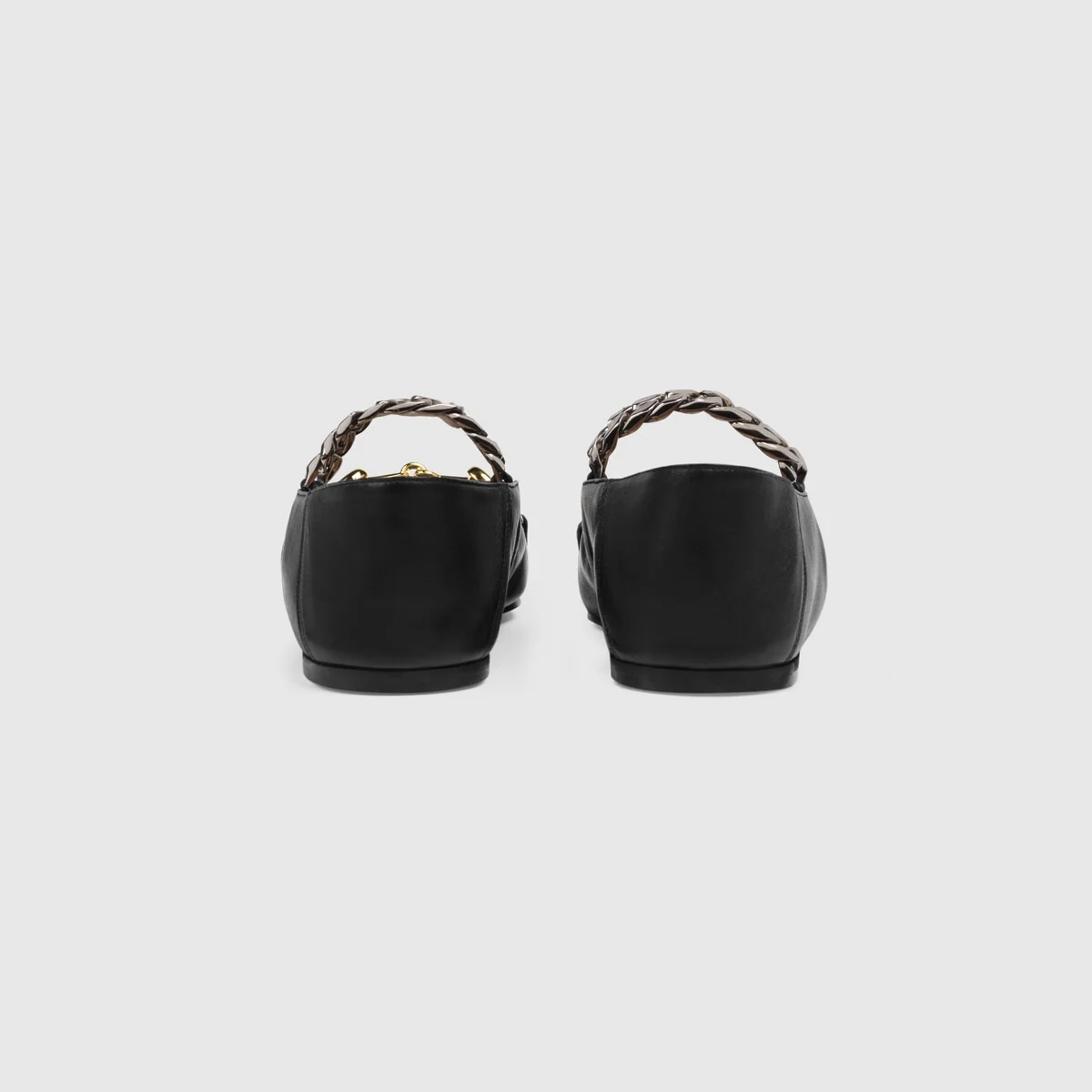 Women’s leather ballet flat with Horsebit view 5