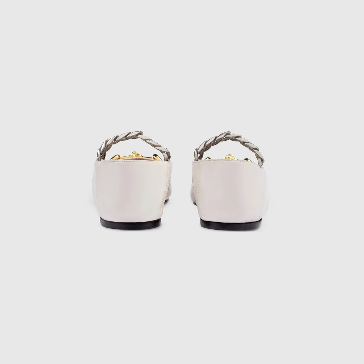 Women’s leather ballet flat with Horsebit view 5