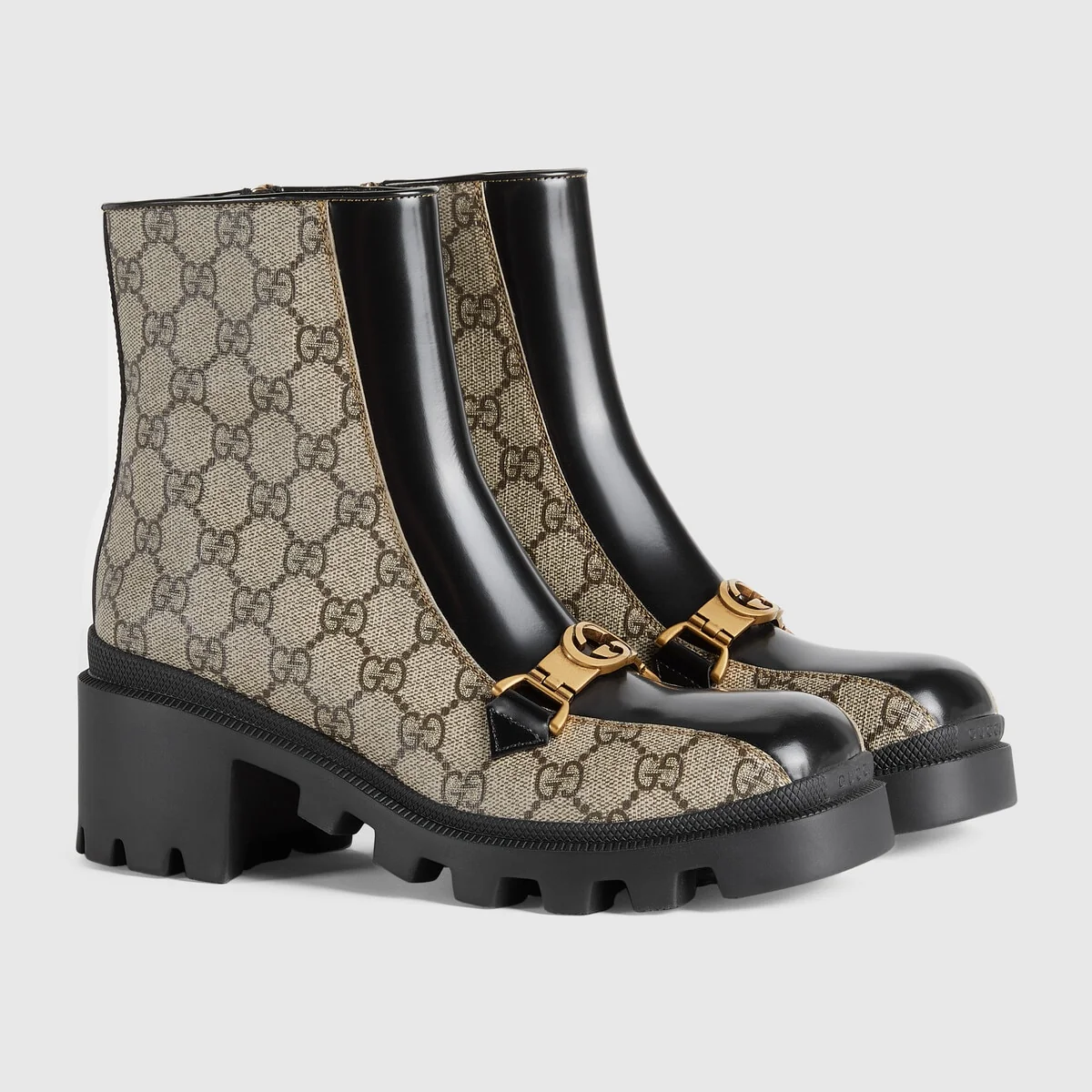 Women’s Interlocking G Horsebit boot view 3