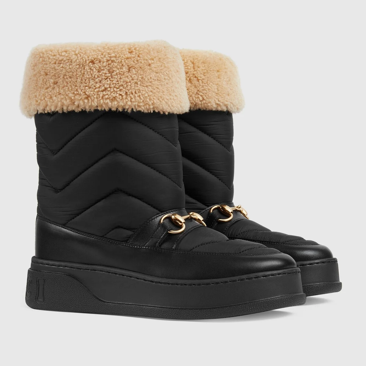 Women’s chevron boot with Horsebit view 3