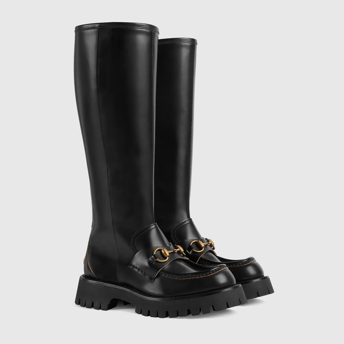 Women’s knee-high boot with Horsebit view 3