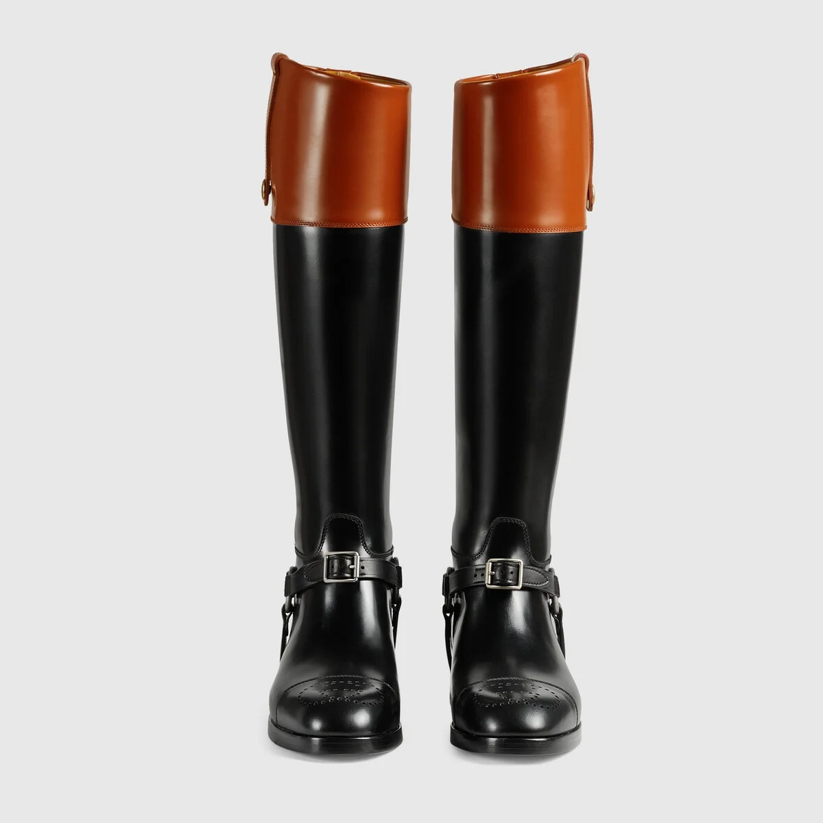 Knee-high boot with harness view 3