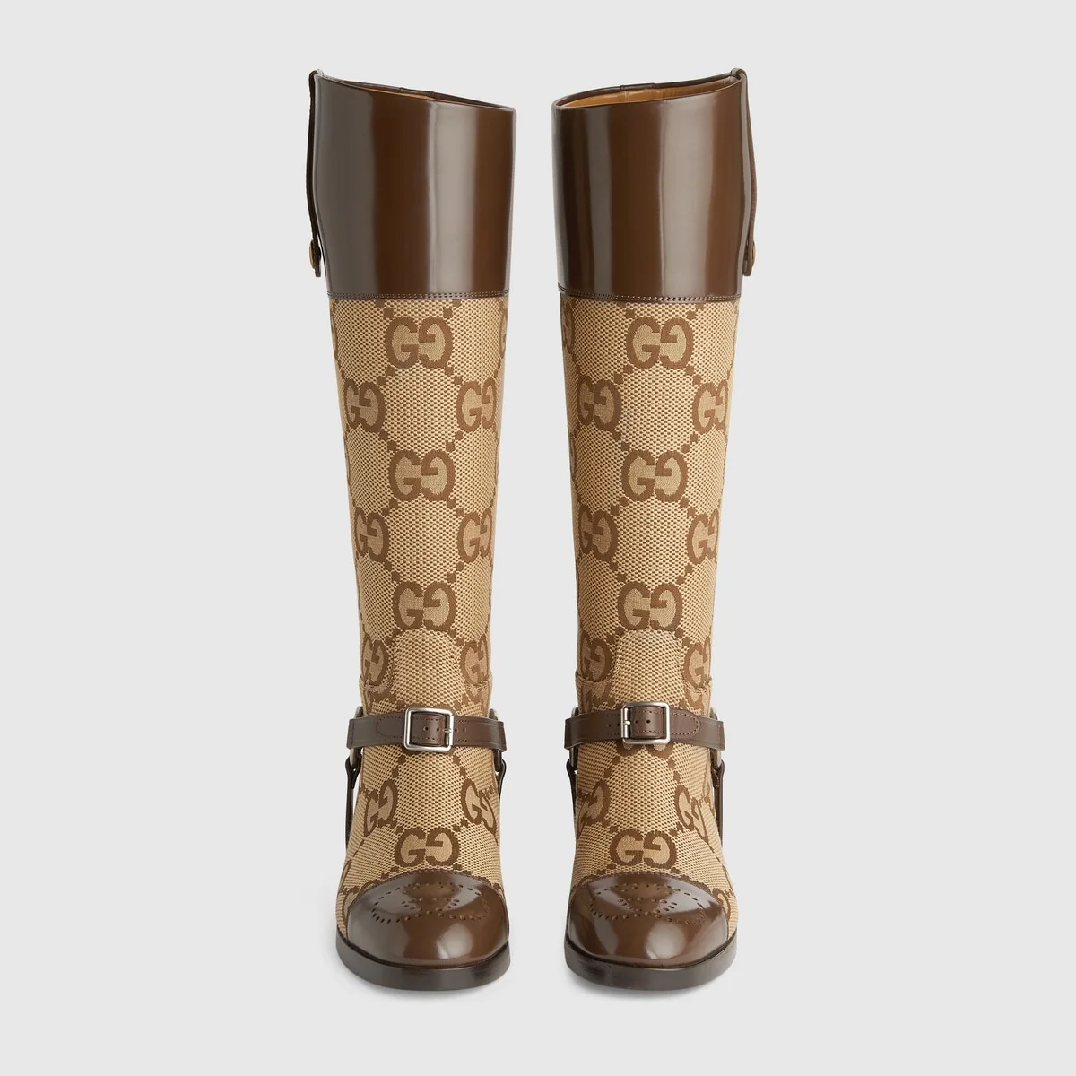 Knee-high boot with harness view 3