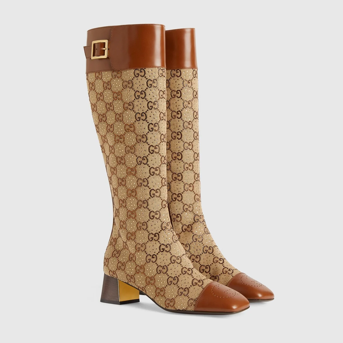Women’s boot with crystals view 3