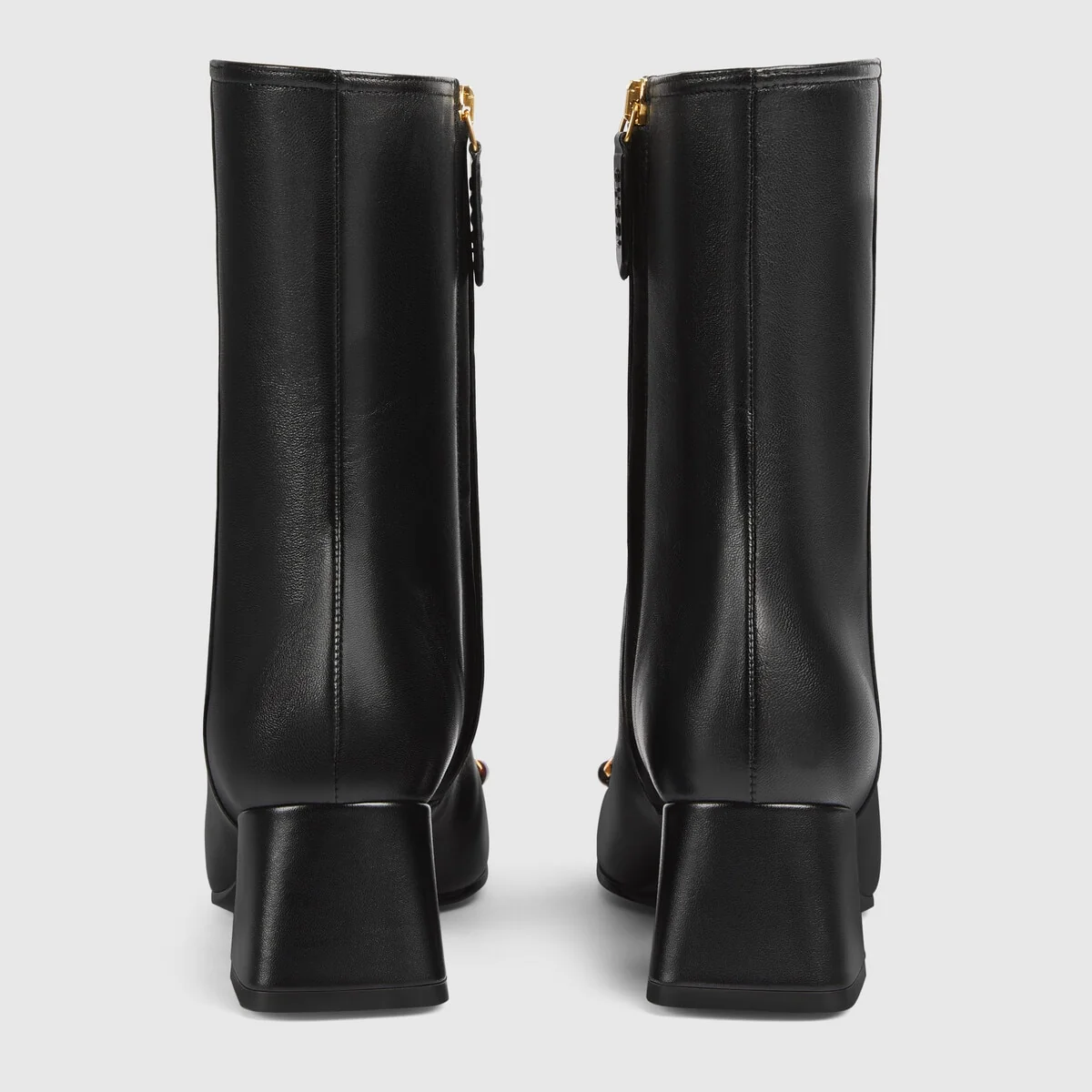 Women’s mid-heel ankle boot with Horsebit view 4