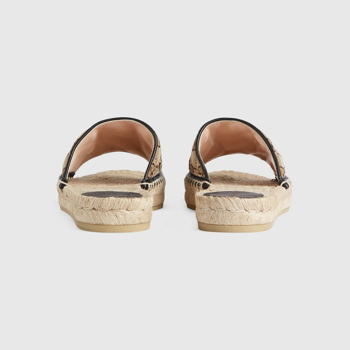 Women’s GG matelasse canvas espadrille sandal view 4