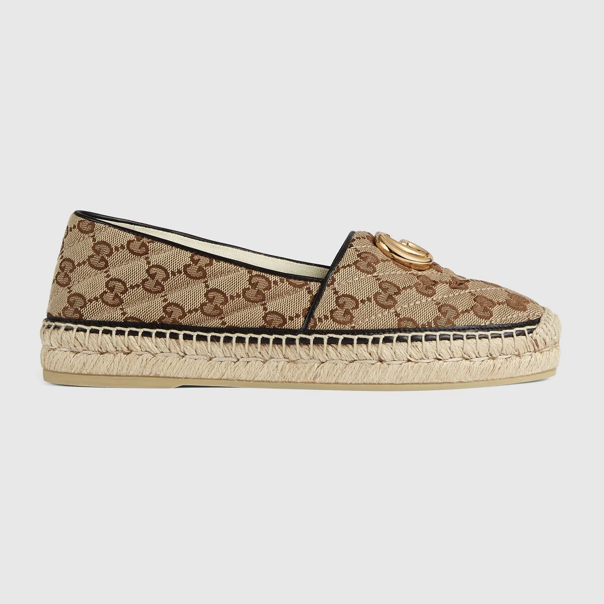 Women’s GG matelasse canvas espadrille