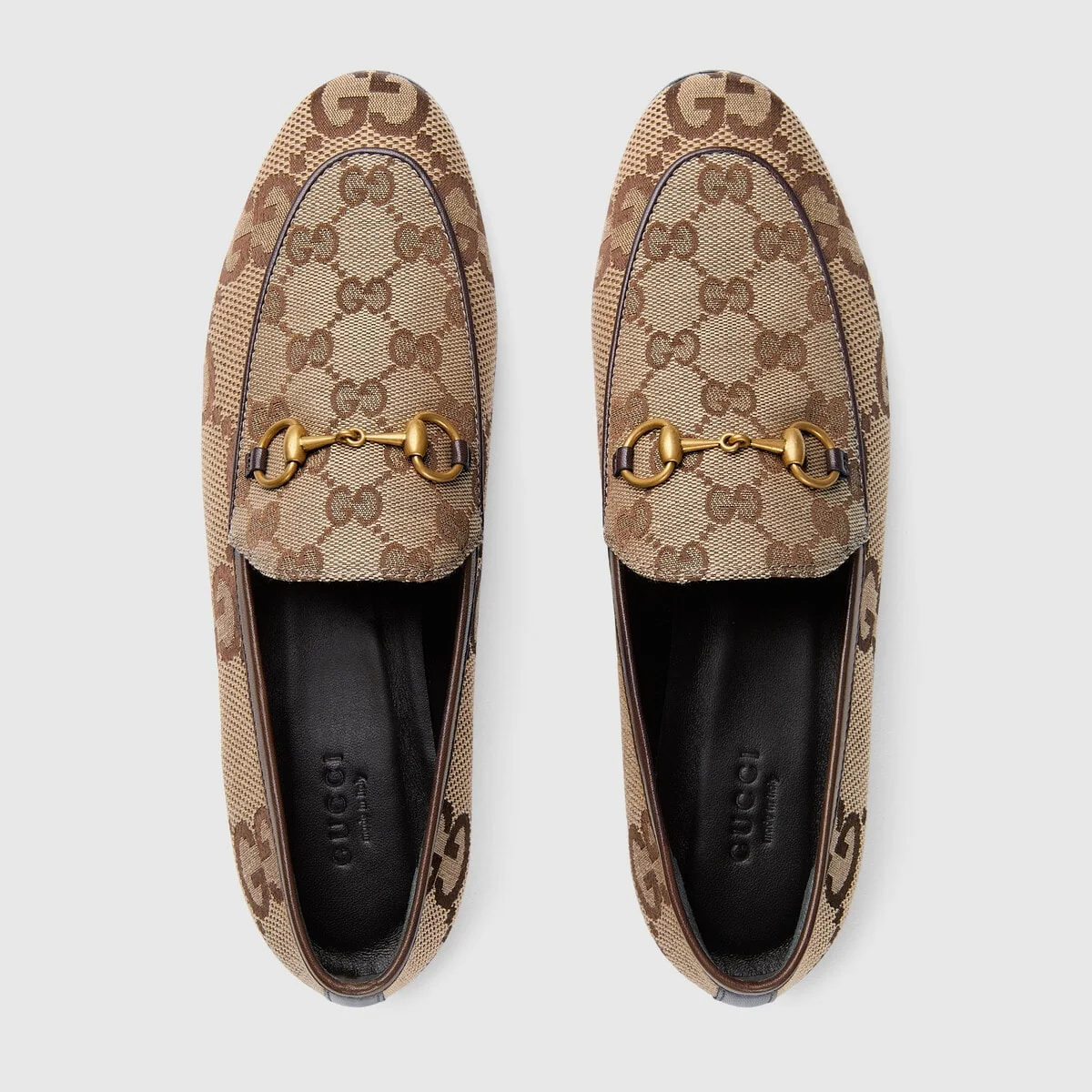 Women’s maxi GG Gucci Jordaan loafer view 4