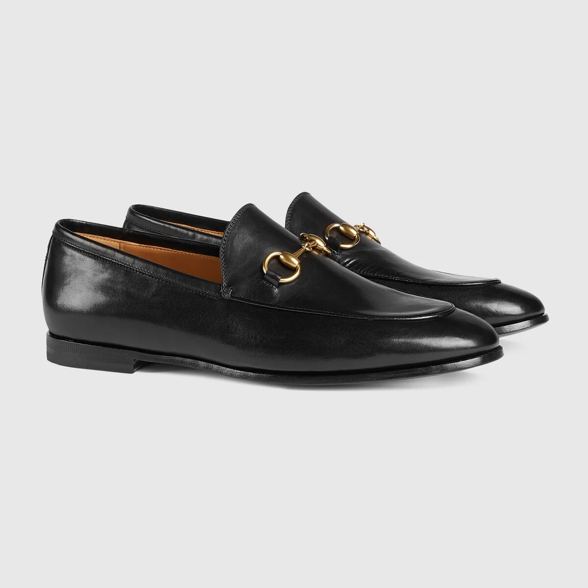 Gucci Jordaan leather loafer view 3