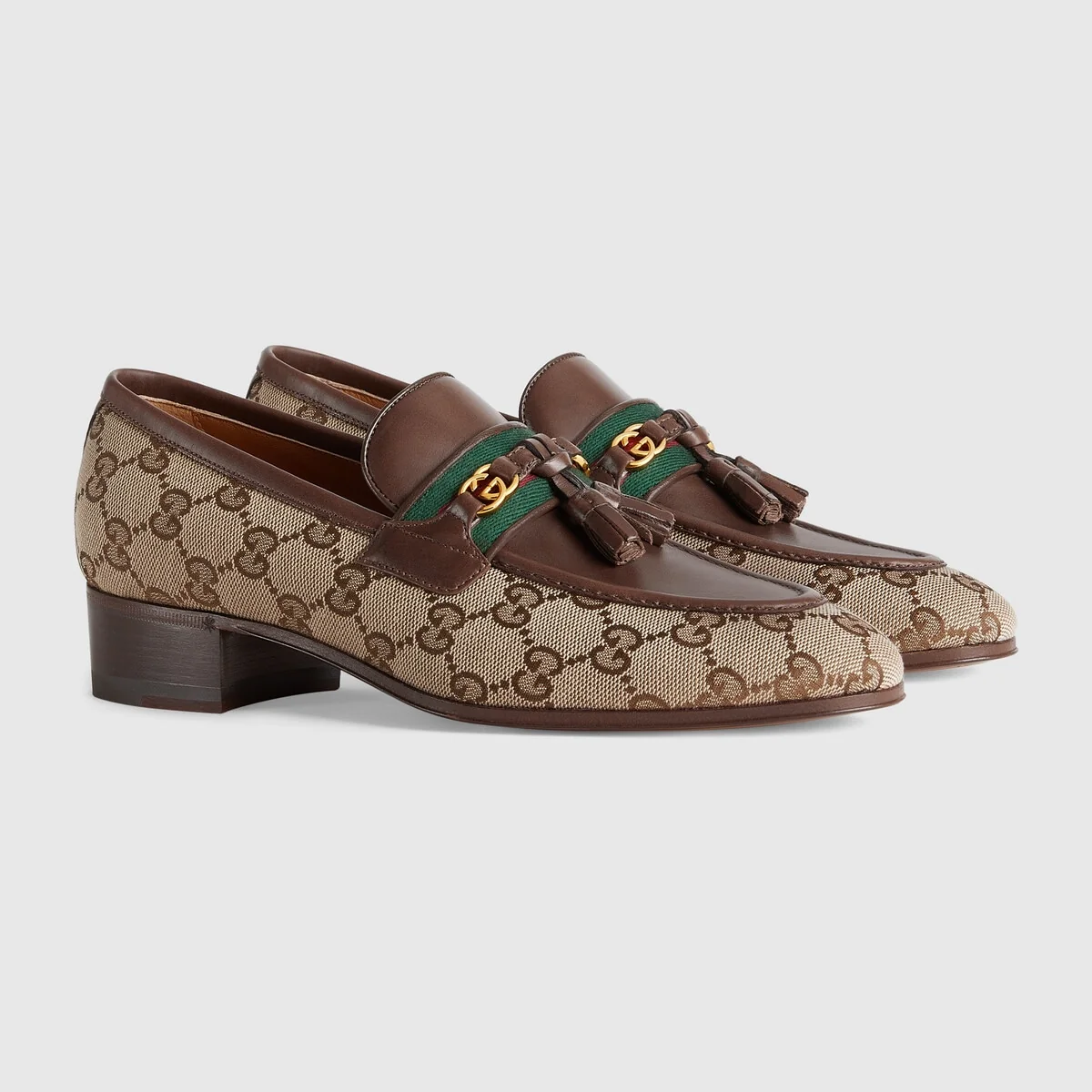GG loafer with tassel view 3