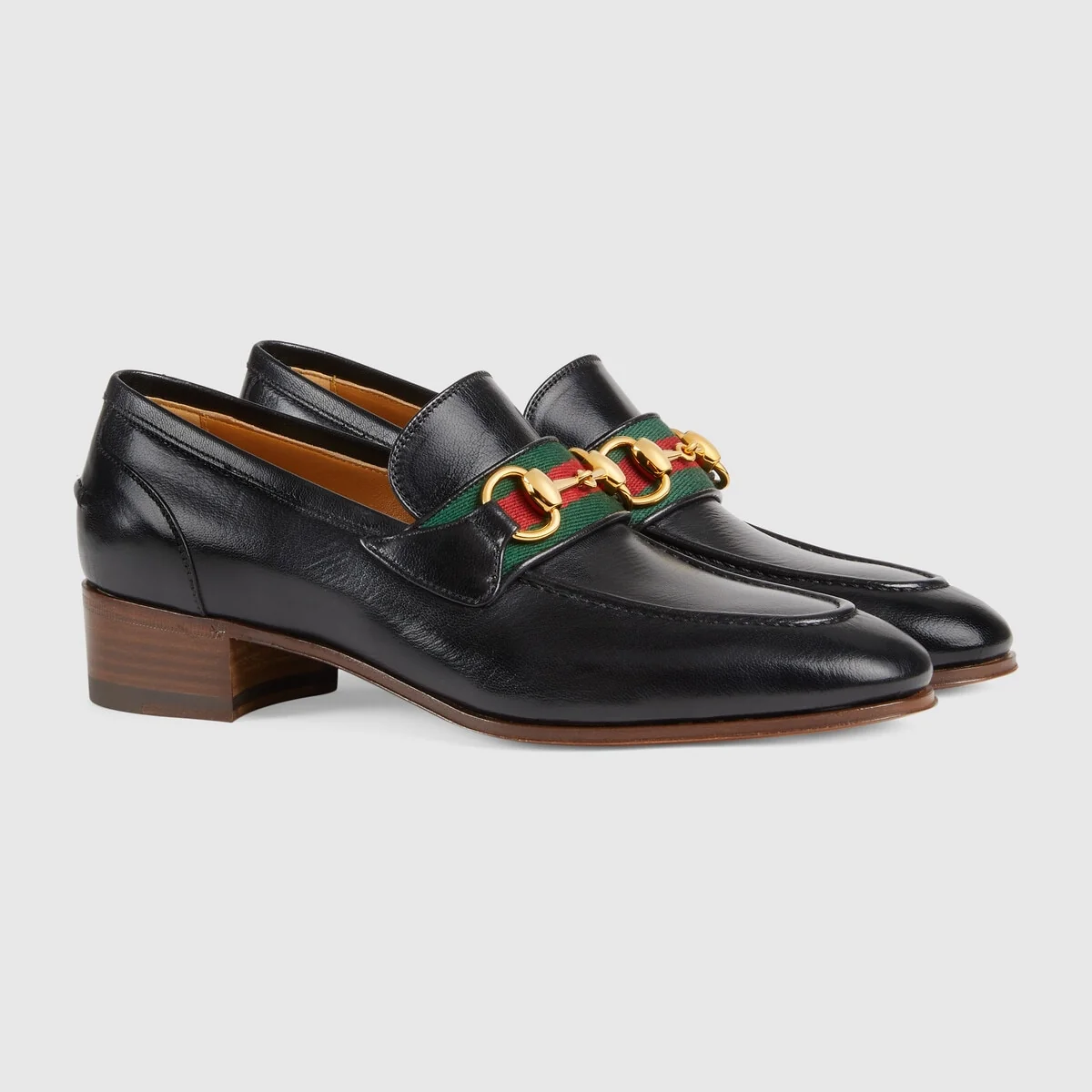 Loafer with Horsebit and Web view 3