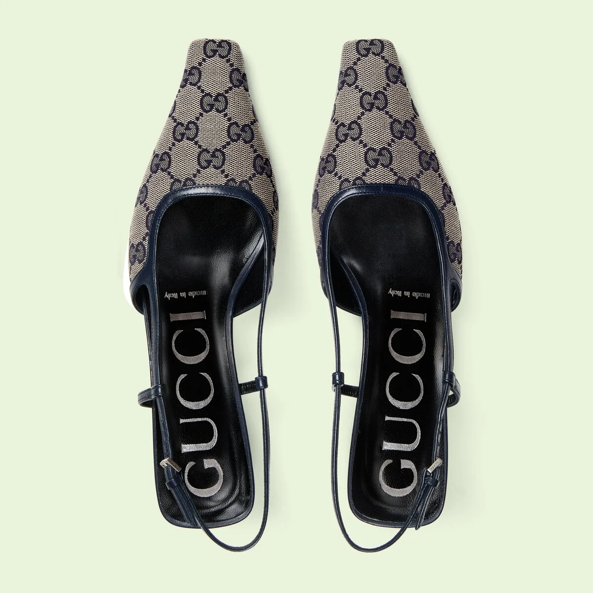 Women’s GG slingback pump view 4