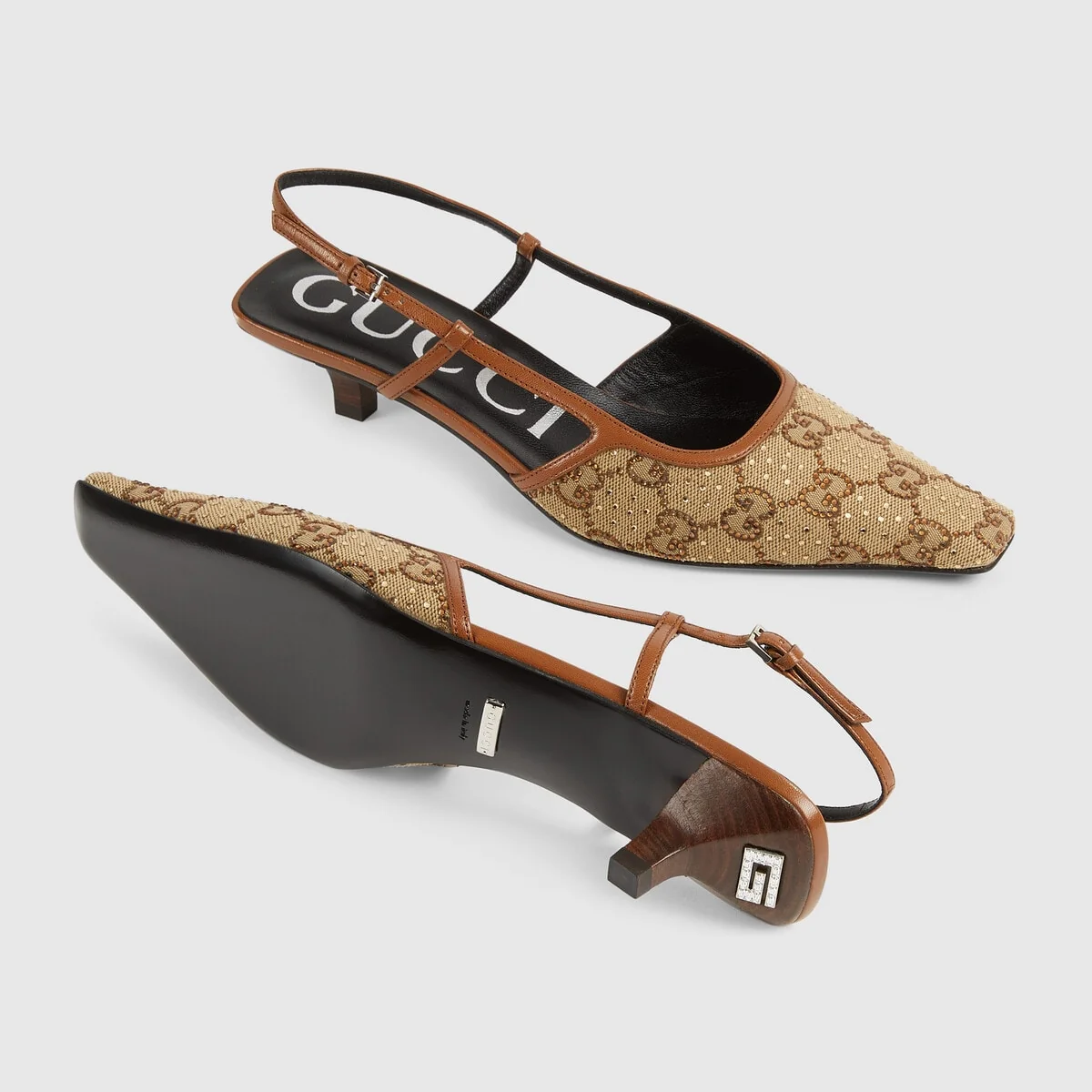 Women’s GG slingback pump