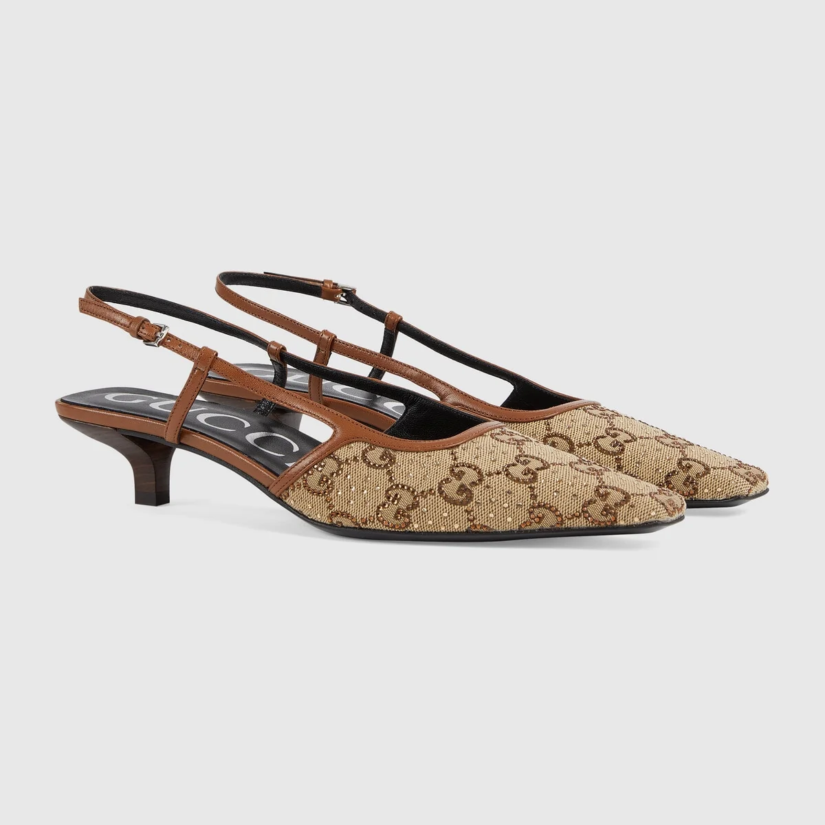 Women’s GG slingback pump view 3
