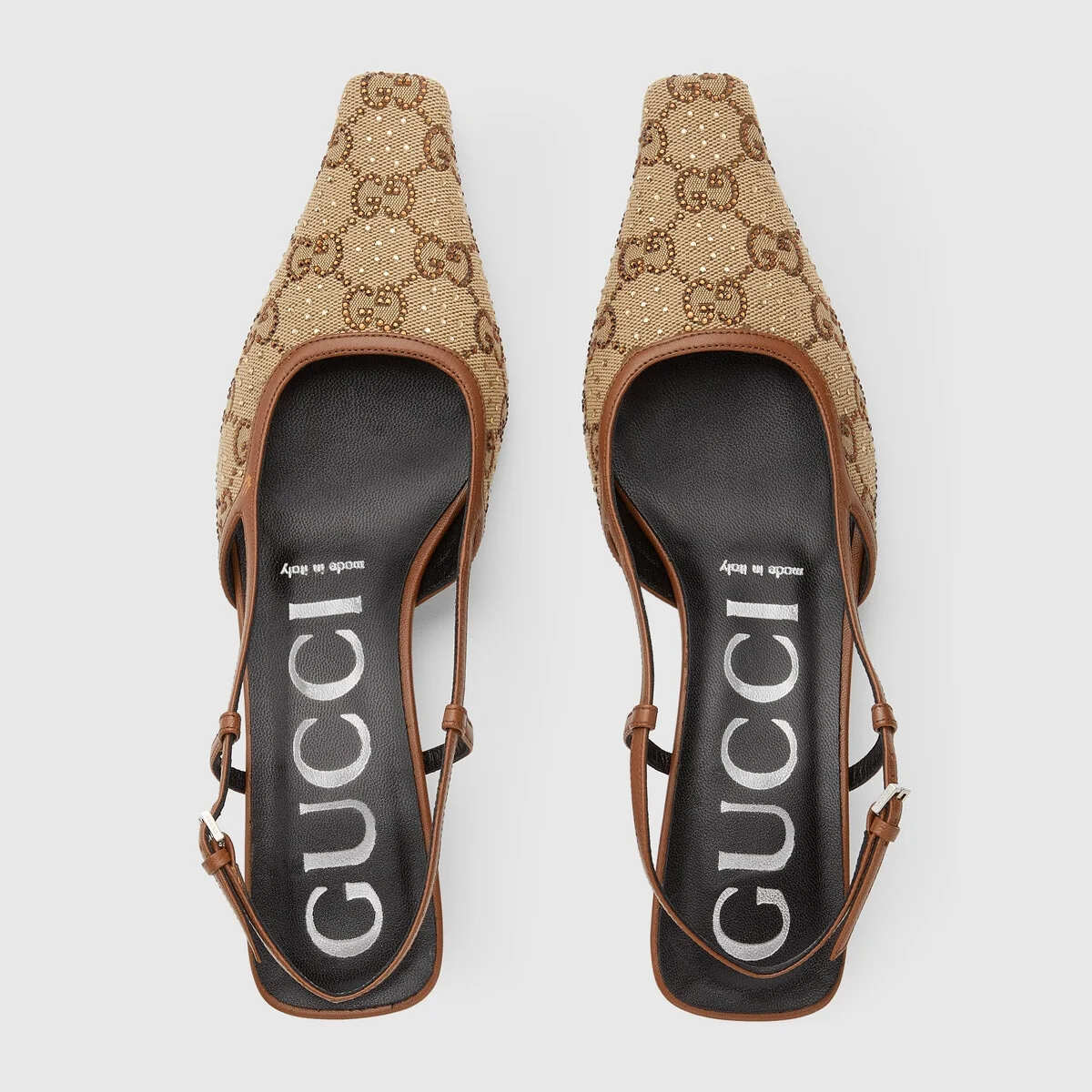 Women’s GG slingback pump view 4
