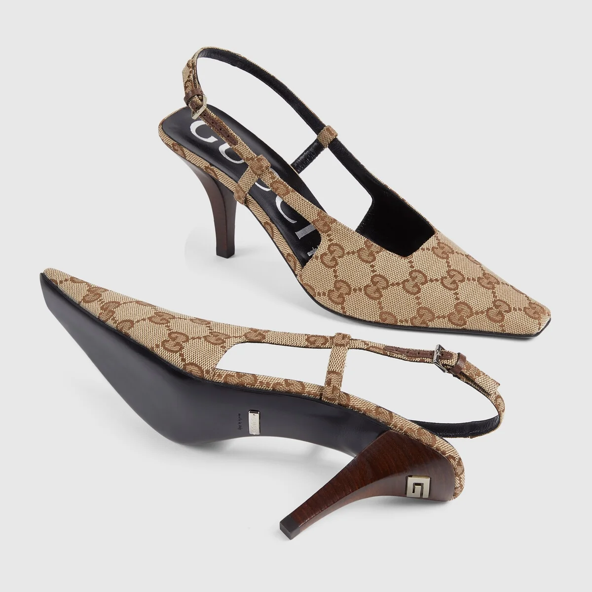 Women’s GG slingback pump view 6