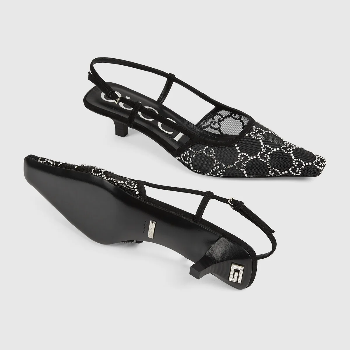 Women’s GG slingback pump view 6