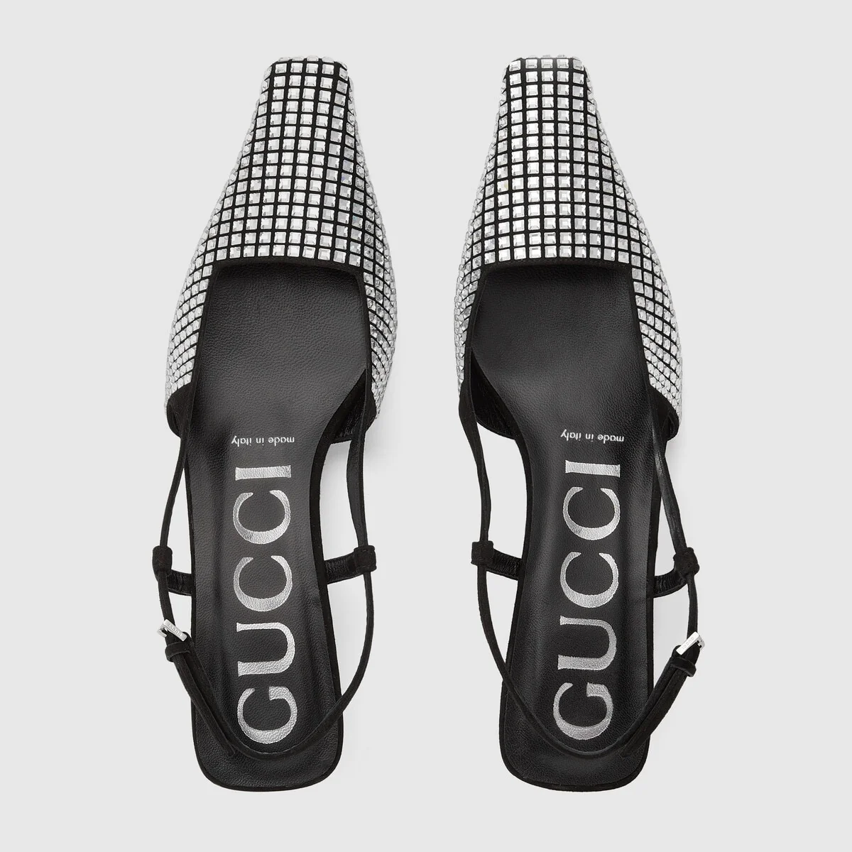 Women’s slingback pump with crystals view 4