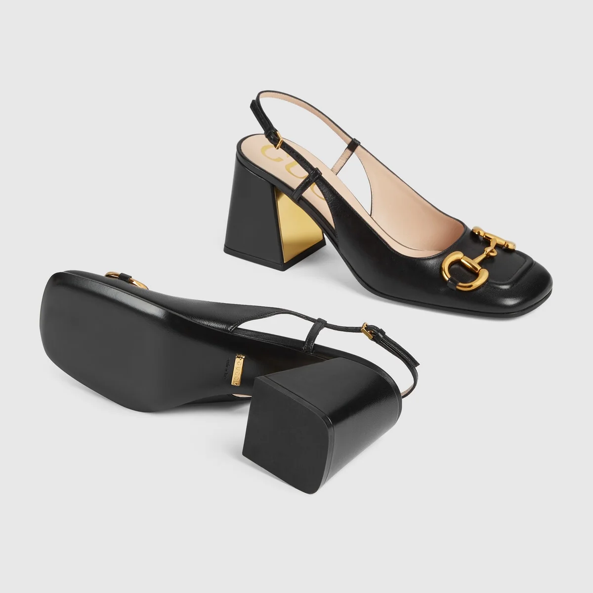 Women’s mid-heel slingback with Horsebit view 6
