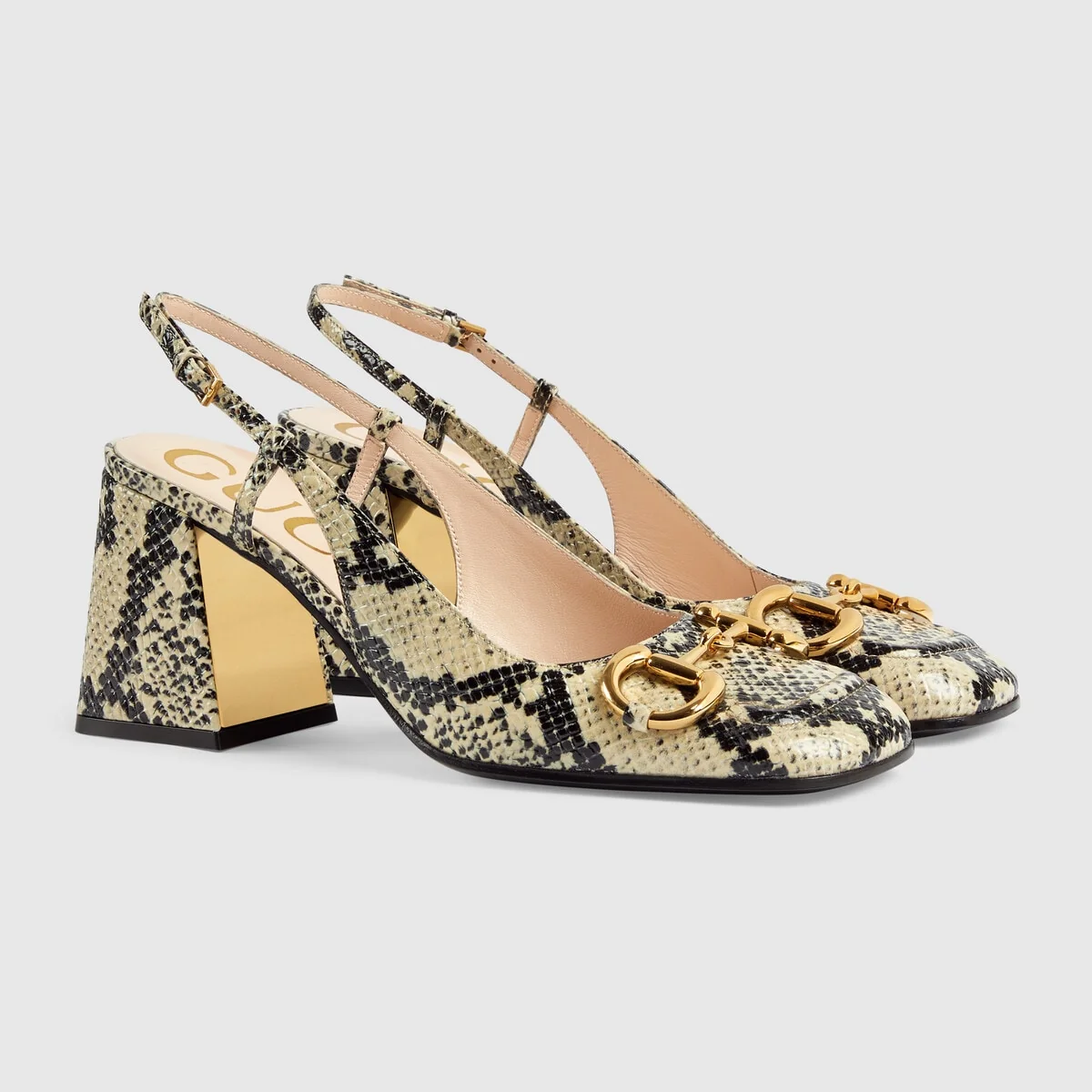 Women’s mid-heel slingback with Horsebit view 3