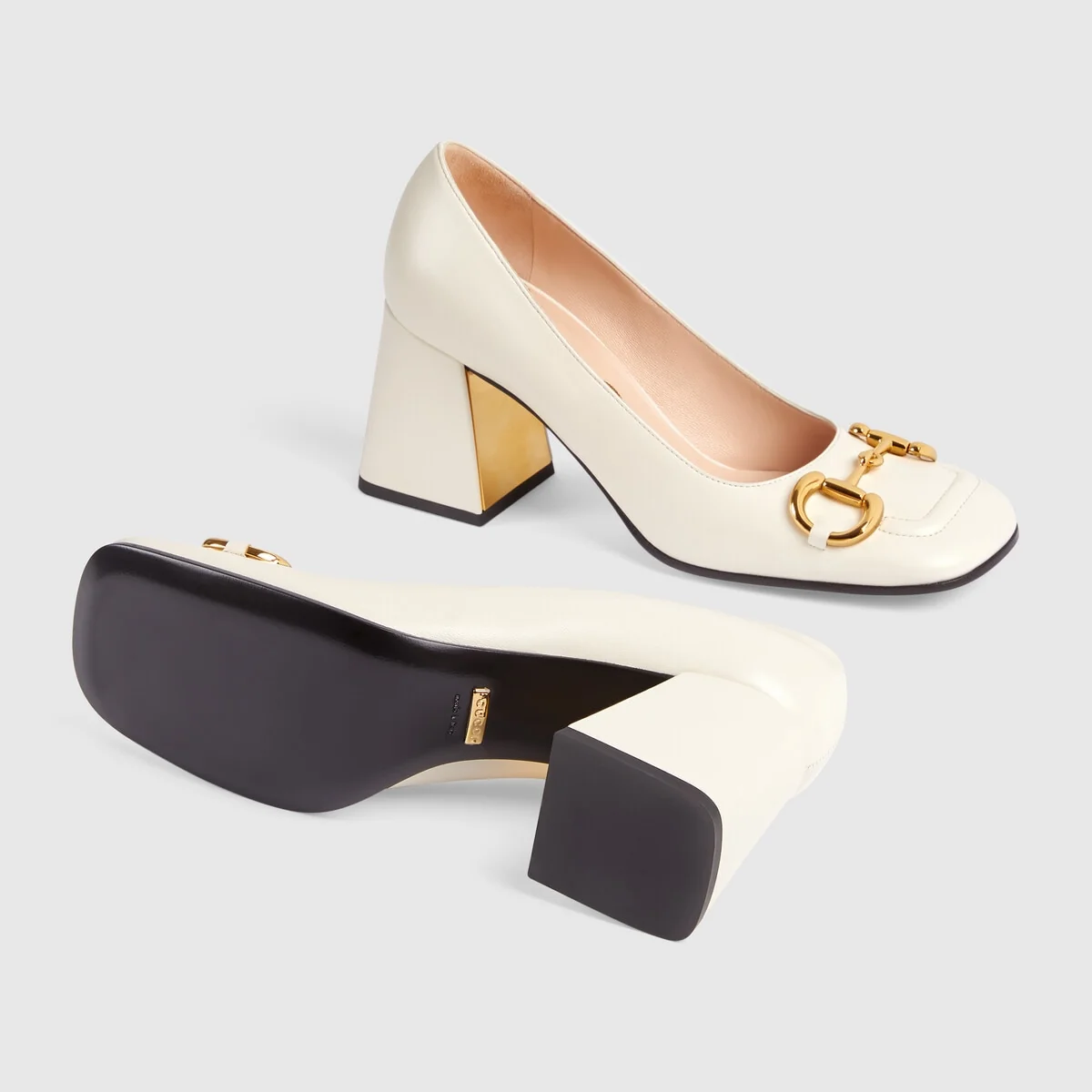 Women’s mid-heel pump with Horsebit view 6
