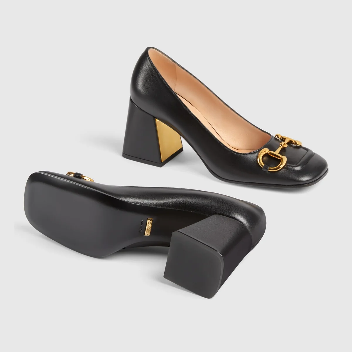 Women’s mid-heel pump with Horsebit view 6