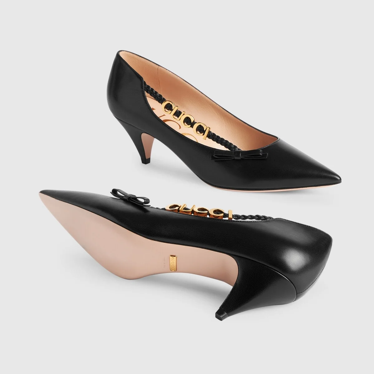 Women’s pump with ‘GUCCI’ view 6
