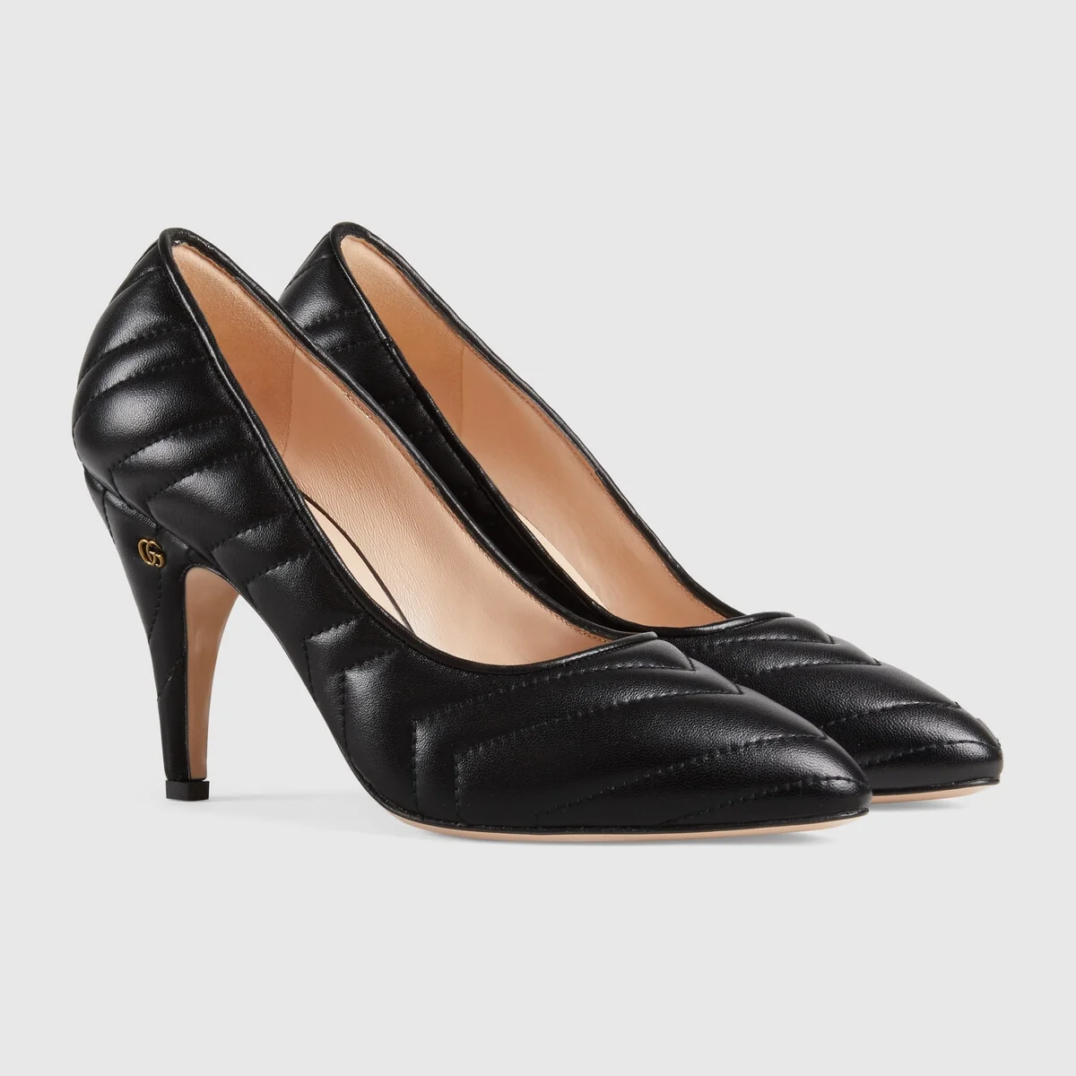 Womens matelasse pump view 3