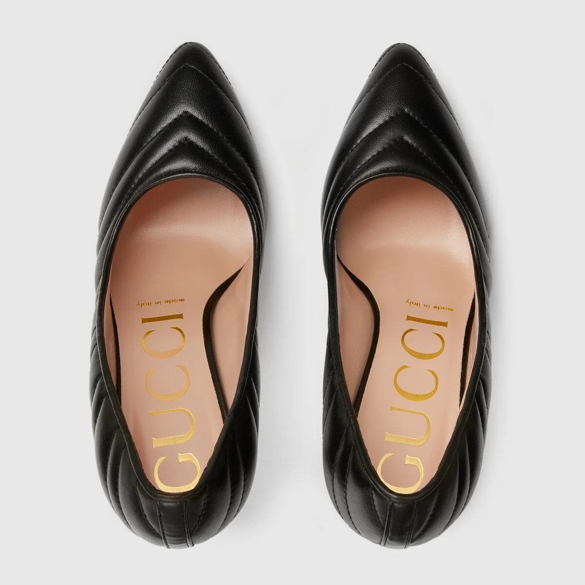 Womens matelasse pump view 4
