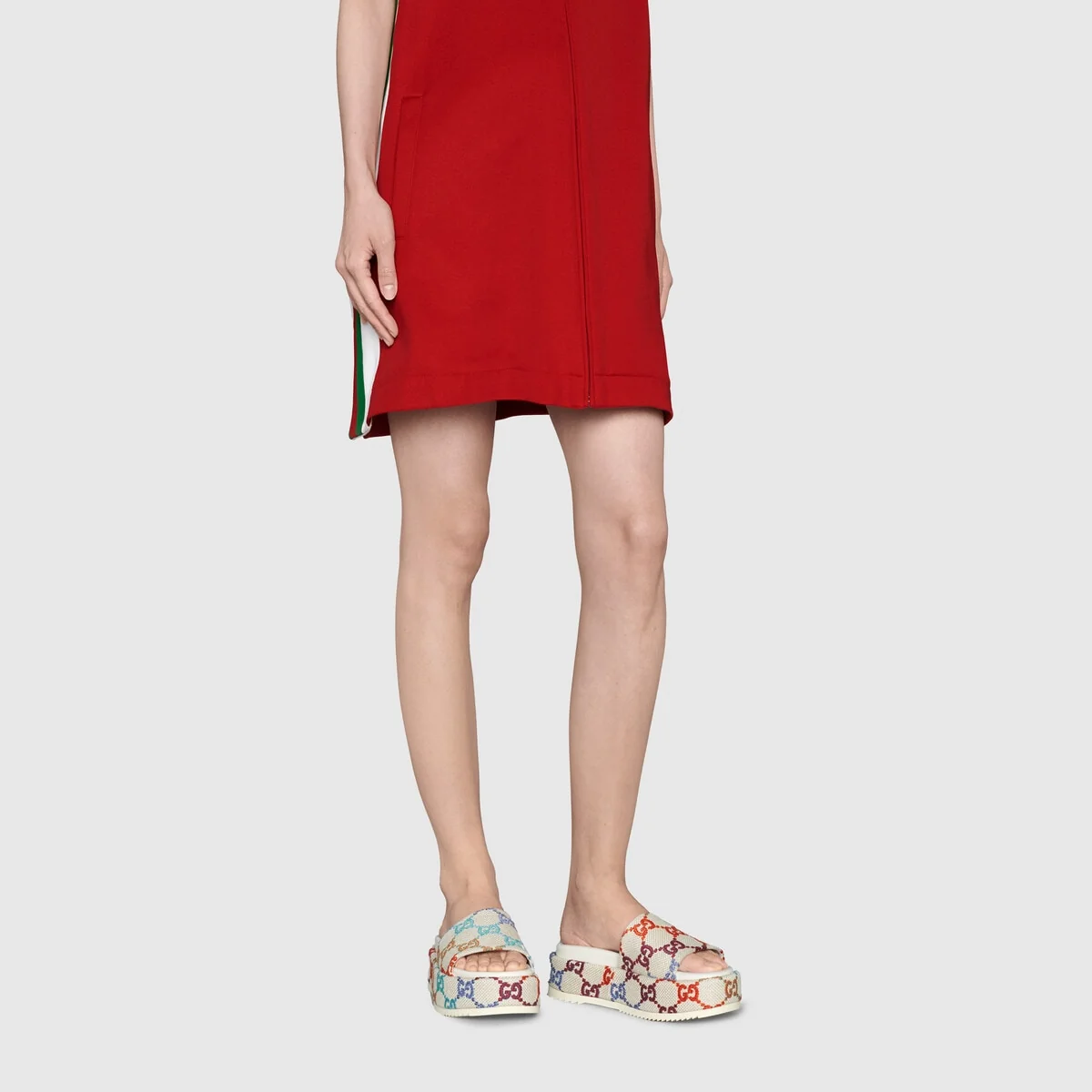 Women’s platform slide sandal view 7