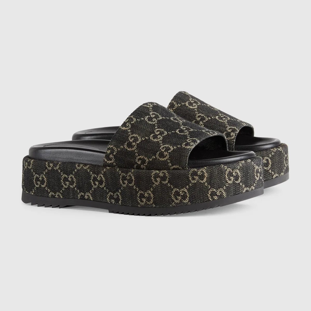 Women’s platform slide sandal view 3