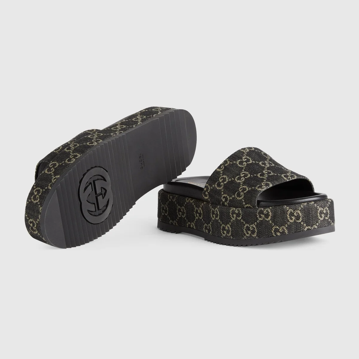 Women’s platform slide sandal view 6